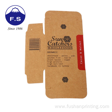 Cardboard customized soap packaging kraft box